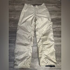White Sierra Tan Cargo Pants for Men